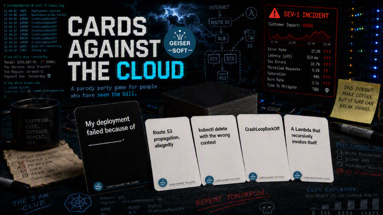 Cards Against the Cloud - a party game for cloud professionals